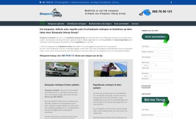 Schermafbeelding van sloopautoinkoopgroep.nl