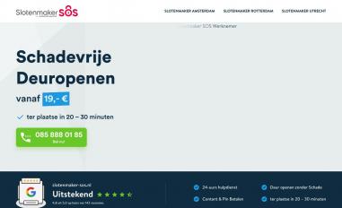 Schermafbeelding van slotenmaker-sos.nl