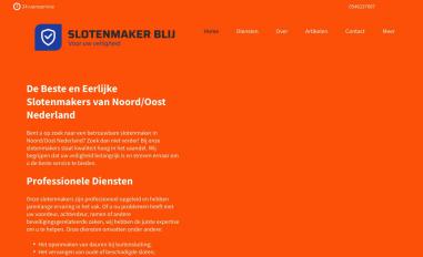 Schermafbeelding van slotenmakerblij.nl