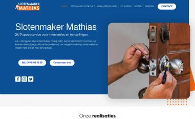 Schermafbeelding van slotenmakermathias.be