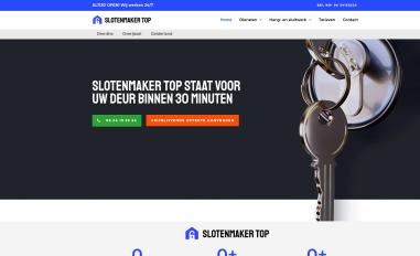 Schermafbeelding van slotenmakertop.nl