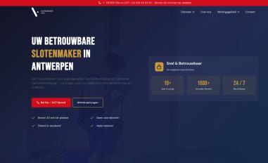 Schermafbeelding van slotenmakervnc.be
