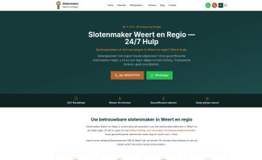 Schermafbeelding van slotenmakerweertregio.nl