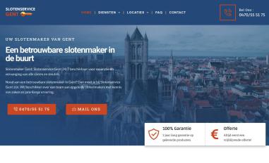 Schermafbeelding van slotenservice.gent
