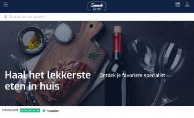 Schermafbeelding van smaakgenot.nl