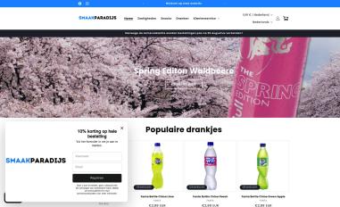 Schermafbeelding van smaakparadijs.nl
