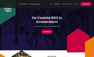 Schermafbeelding van smallvilla.nl