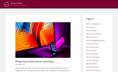 Schermafbeelding van smarthomeproducten.shop
