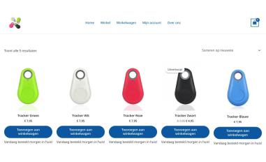 Schermafbeelding van smartkeytracker.nl