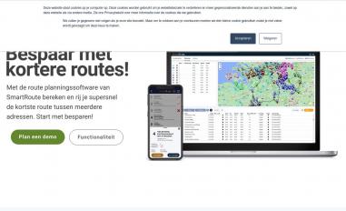 Schermafbeelding van smartroute.nl