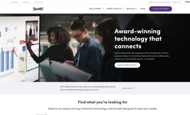 Schermafbeelding van smarttech.com