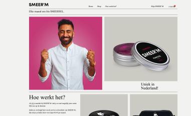 Schermafbeelding van smeerm-wax.nl