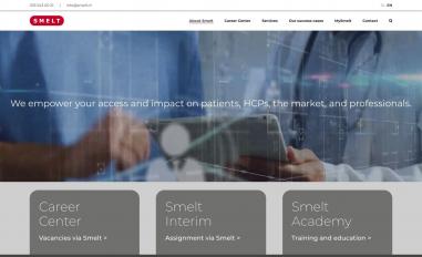 Schermafbeelding van smelt.nl