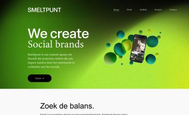 Schermafbeelding van smeltpunt.be