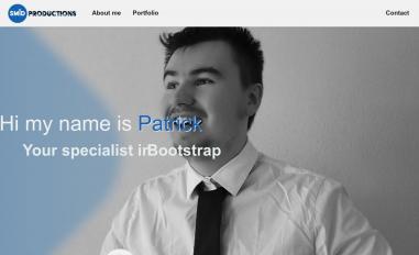 Schermafbeelding van smidproductions.com