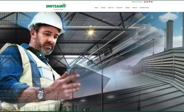 Schermafbeelding van smitsair.nl