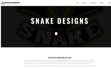 Schermafbeelding van snakedesigns.nl