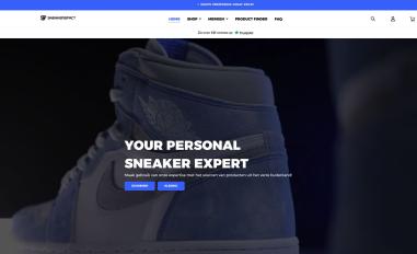 Schermafbeelding van sneakerspact.nl