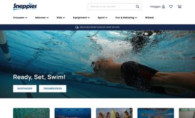 Schermafbeelding van sneppies.com