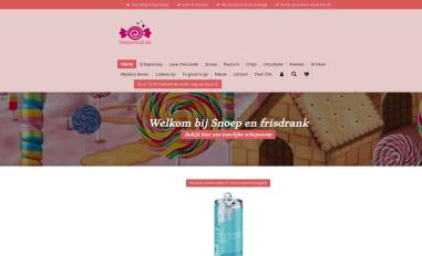 Schermafbeelding van snoepenfrisdrank.nl