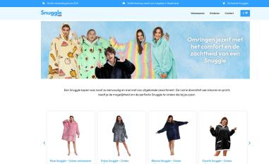 Schermafbeelding van snuggle-shop.nl