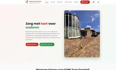 Schermafbeelding van sobe-zorg.nl