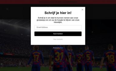 Schermafbeelding van soccerjerseys.nl