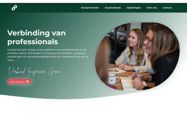 Schermafbeelding van sociaaldomeinonline.nl
