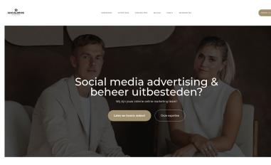 Schermafbeelding van socialdrive.nl