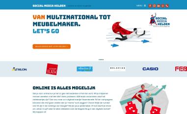 Schermafbeelding van socialmediahelden.nl
