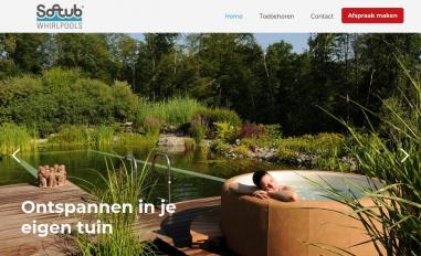 Schermafbeelding van softub.nl
