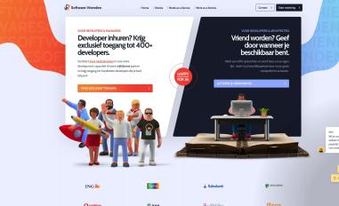 Schermafbeelding van softwarevrienden.nl