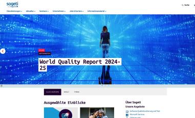 Schermafbeelding van sogeti.de