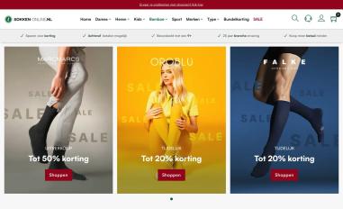 Schermafbeelding van sokken-online.nl
