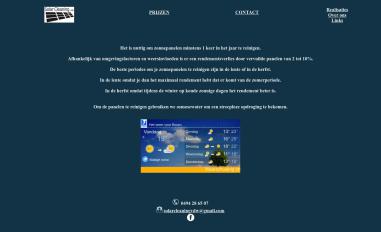 Schermafbeelding van solarcleaningvdw.be