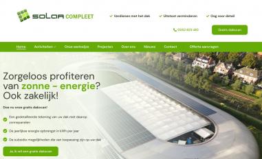 Schermafbeelding van solarcompleet.nl