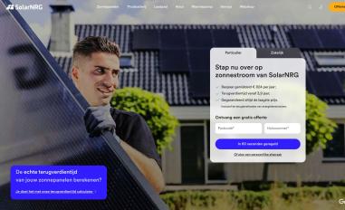 Schermafbeelding van solarnrg.nl
