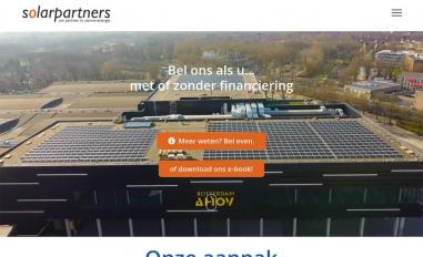 Schermafbeelding van solarpartners.nl