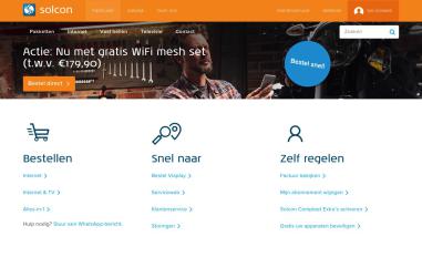 Schermafbeelding van solcon.nl