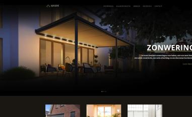 Schermafbeelding van solidezonwering.nl