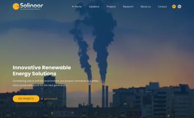 Schermafbeelding van solinoor.com