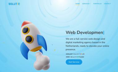 Schermafbeelding van solutic.nl