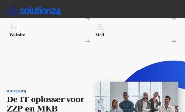 Schermafbeelding van solution24.nl