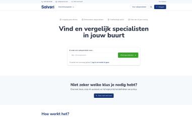 Schermafbeelding van solvari.nl