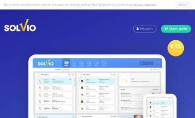 Schermafbeelding van solvio.online