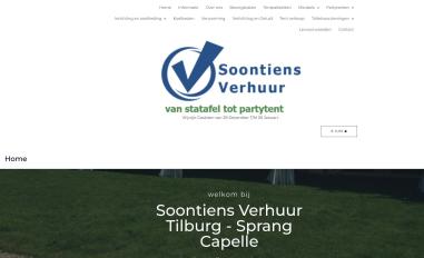 Schermafbeelding van soontiens-feestverhuur.nl