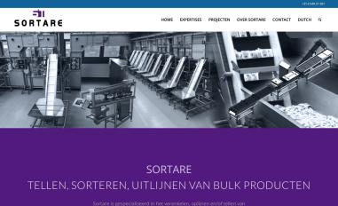 Schermafbeelding van sortare.nl