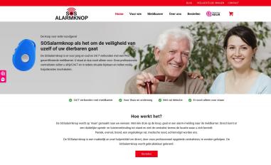 Schermafbeelding van sosalarmknop.nl
