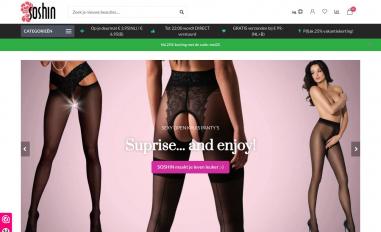 Schermafbeelding van soshin.nl