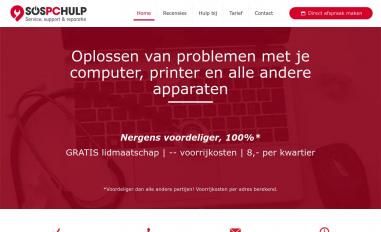 Schermafbeelding van sospchulp.nl